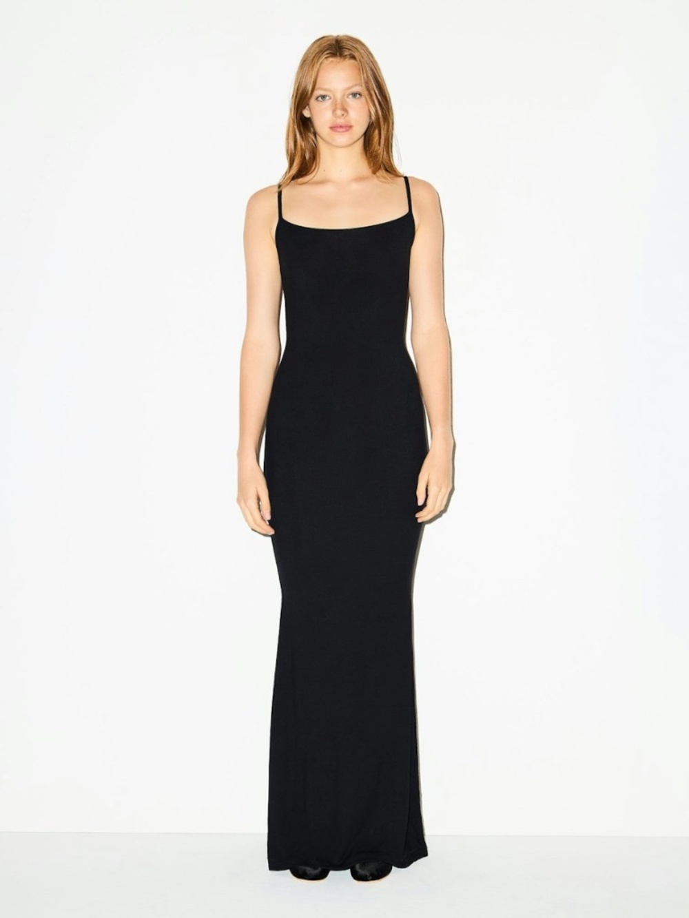 Skims Soft Lounge Long Slip Dress